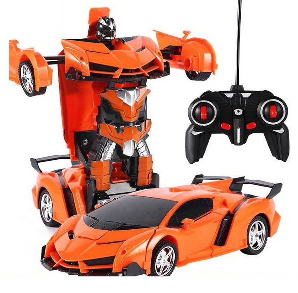 Auto-Roboter-Transformator + Fernbedienung, verformtes Produktbild 