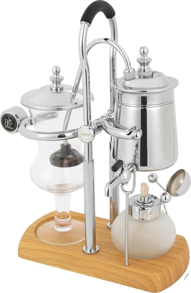 Machine à Café à Vide en Verre 400ml - Cafetière à Siphon Manuelle