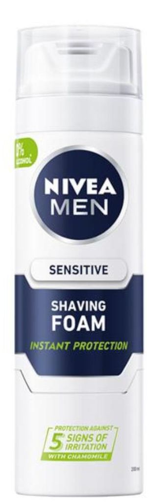 Nivea scheerschuim 200ml For Men Sensitive