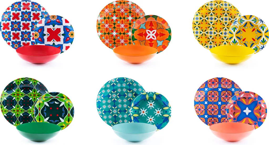 Collezione Excelsa Ankara: Set 18 Piatti Porcellana di Alta Qualità