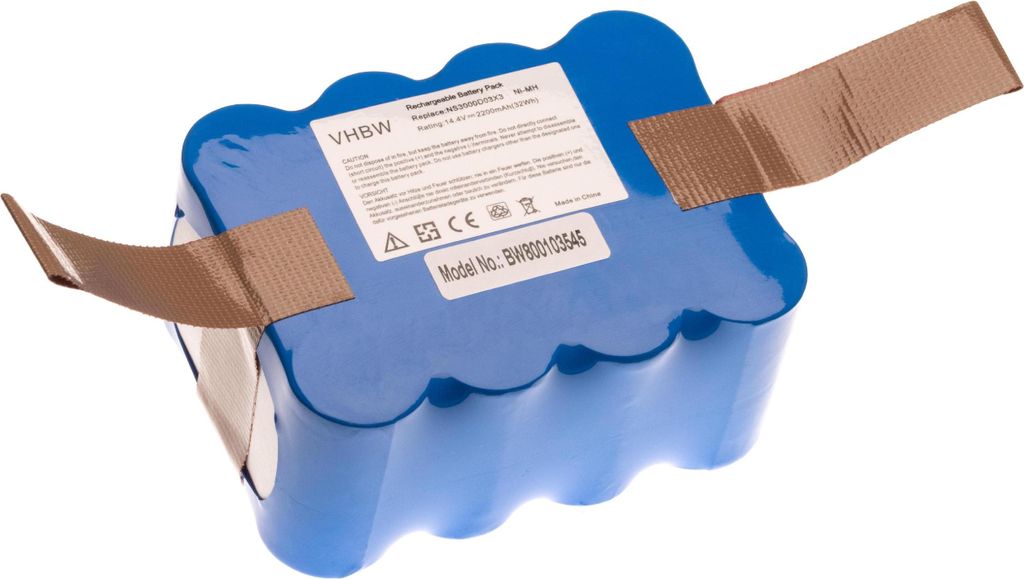 vhbw Akku Ersatz für YX-NI-MH-017144-COR, NS3000D03X3, Produktbild 