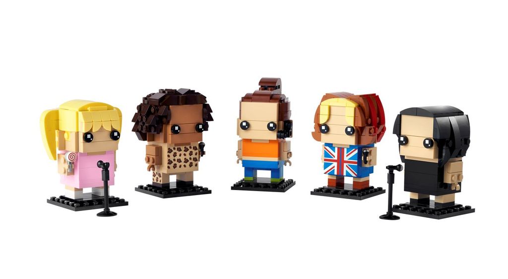 LEGO BrickHeadz 40548 Hommage aux Spice Girls - Emma, Geri, Image du produit 