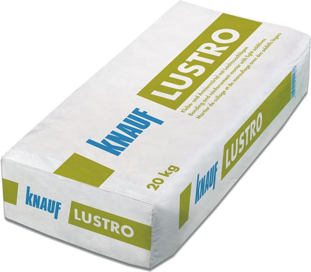 KNAUF LUSTRO Microfaser-Mörtel 1,2mm 20kg