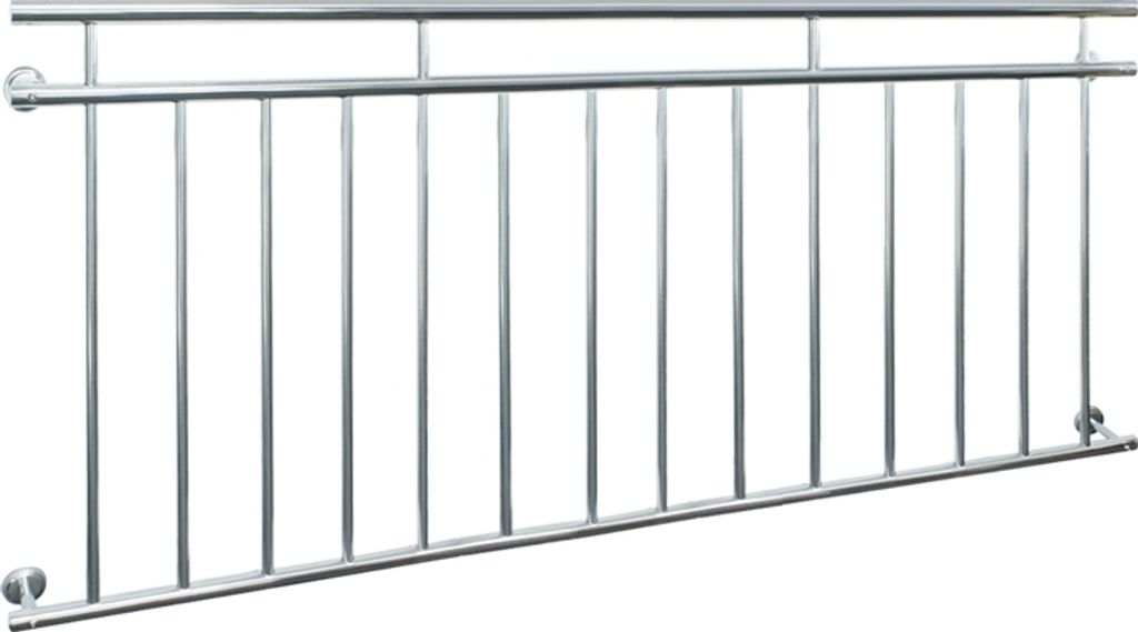 ECD Germany Französischer Balkon, 90x184 cm, mit 14 Produktbild
