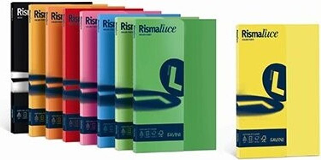 Favini Rismaluce Druckerpapier A4 (210x297 mm) 100 Blätter Rot