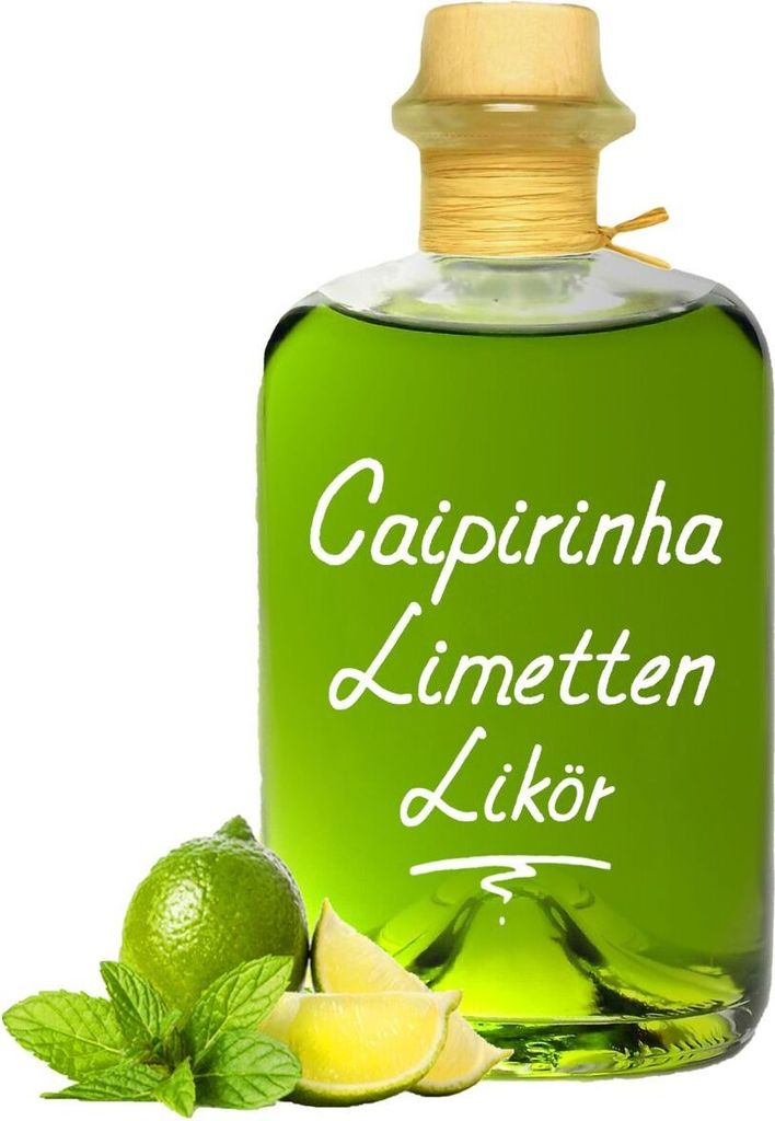 Caipirinha Limettenlikör 0,7 L spritzig fruchtiger Cocktail Likör 16% Vol