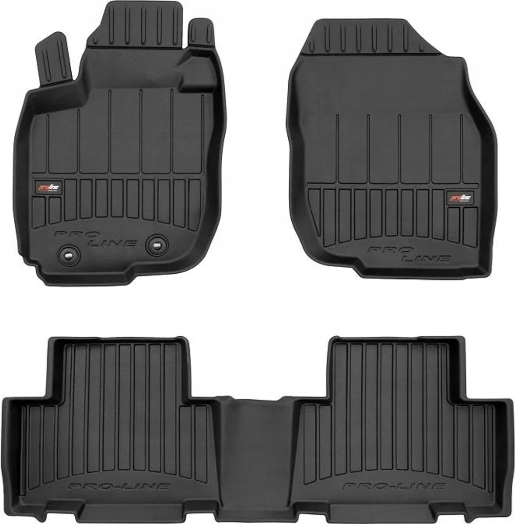 Tappetini Auto Gomma 3D Mulde per Toyota Rav4 2005-2012 | Alta Qualità