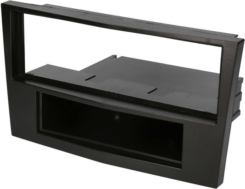 Audioproject A369 - Autoradio Radioblende 2 DIN für OPEL Corsa D Astra H Zafira B Antara 1 DIN Autoradio Doppel DIN charcoal metallic-schwarz