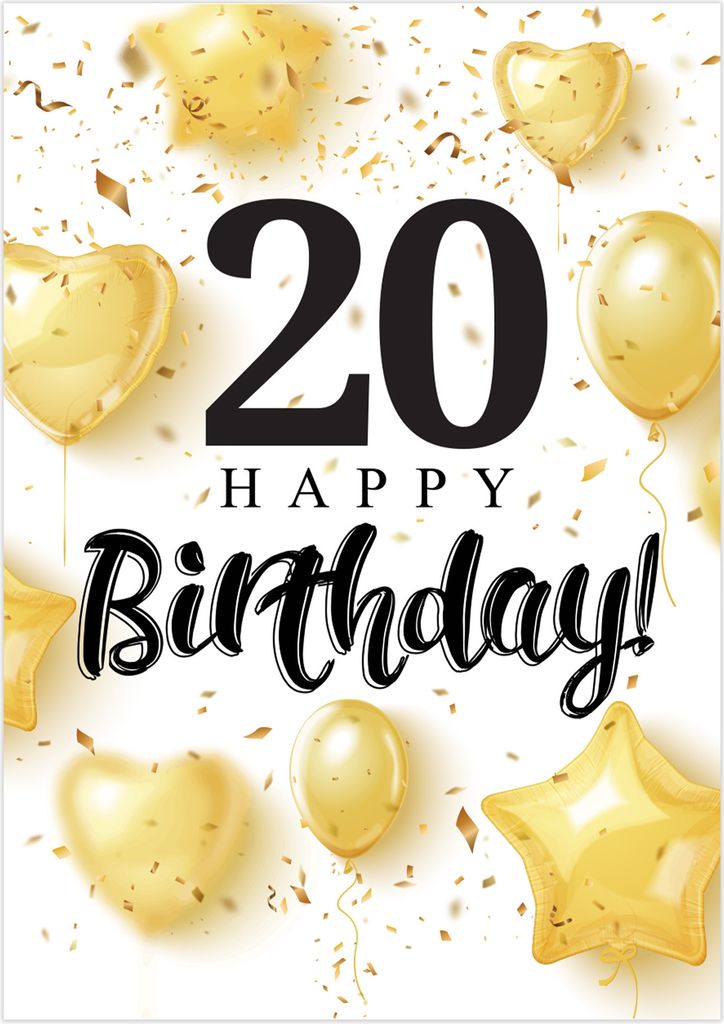 Friendly Fox Geburtstagskarte runder Geburtstag - 20. Produktbild 