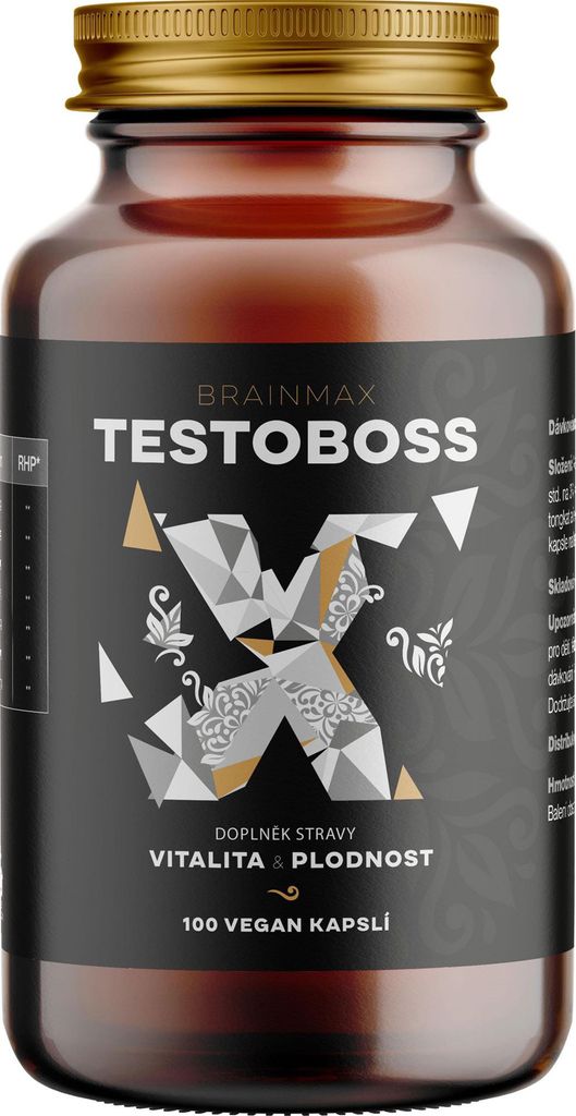 BrainMax Testoboss, 100 gélules végétaliennes Image du produit 