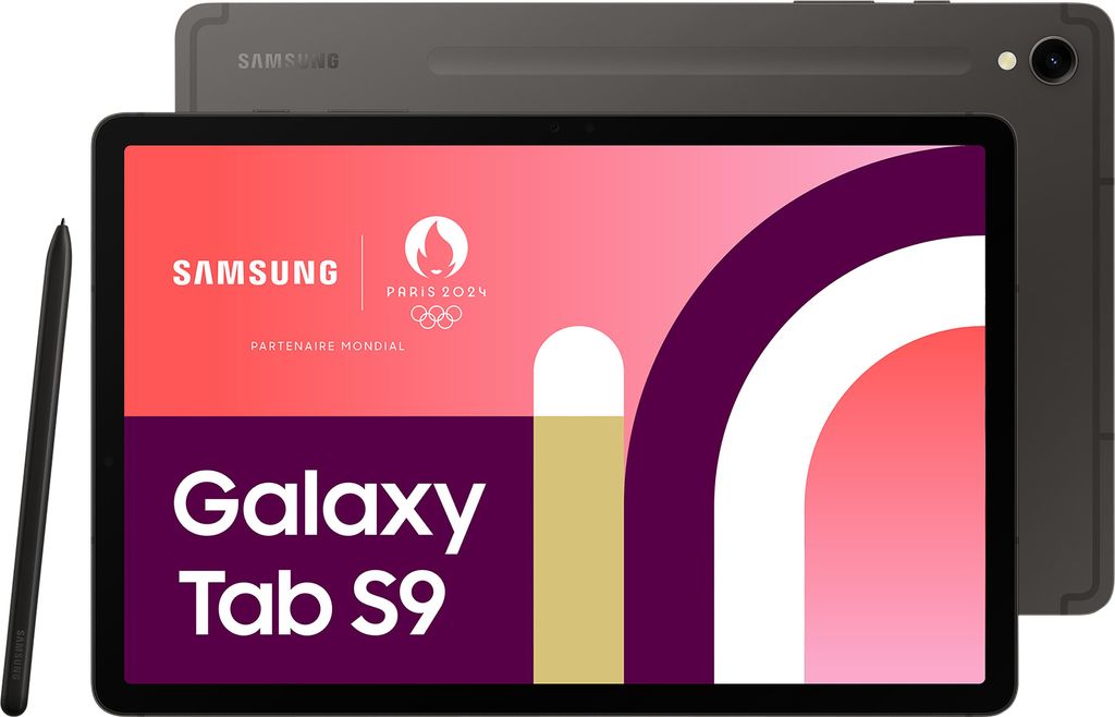 SAMSUNG Tablet Galaxy Tab S9 128GB Wifi grau Produktbild 