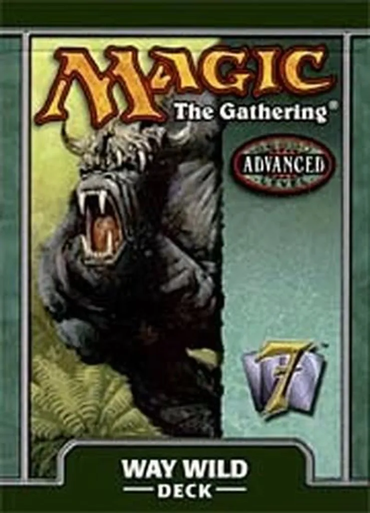Magic: The Gathering Seventh Edition Way Wild Theme Deck - Jeu de Cartes