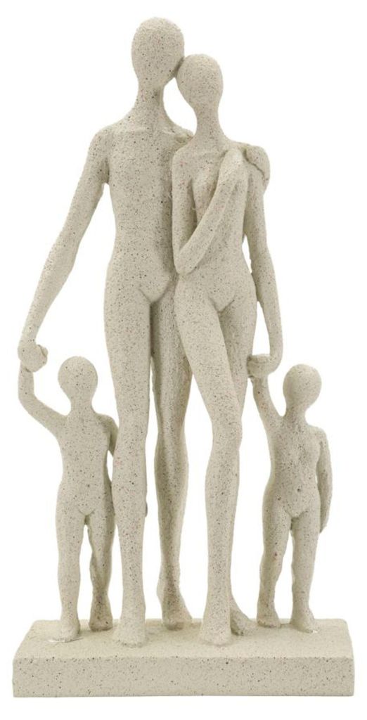 Mauro Ferretti Stons Figurka Rodina, krémová, 16 x 8 x 30,5 Obrázek produktu 