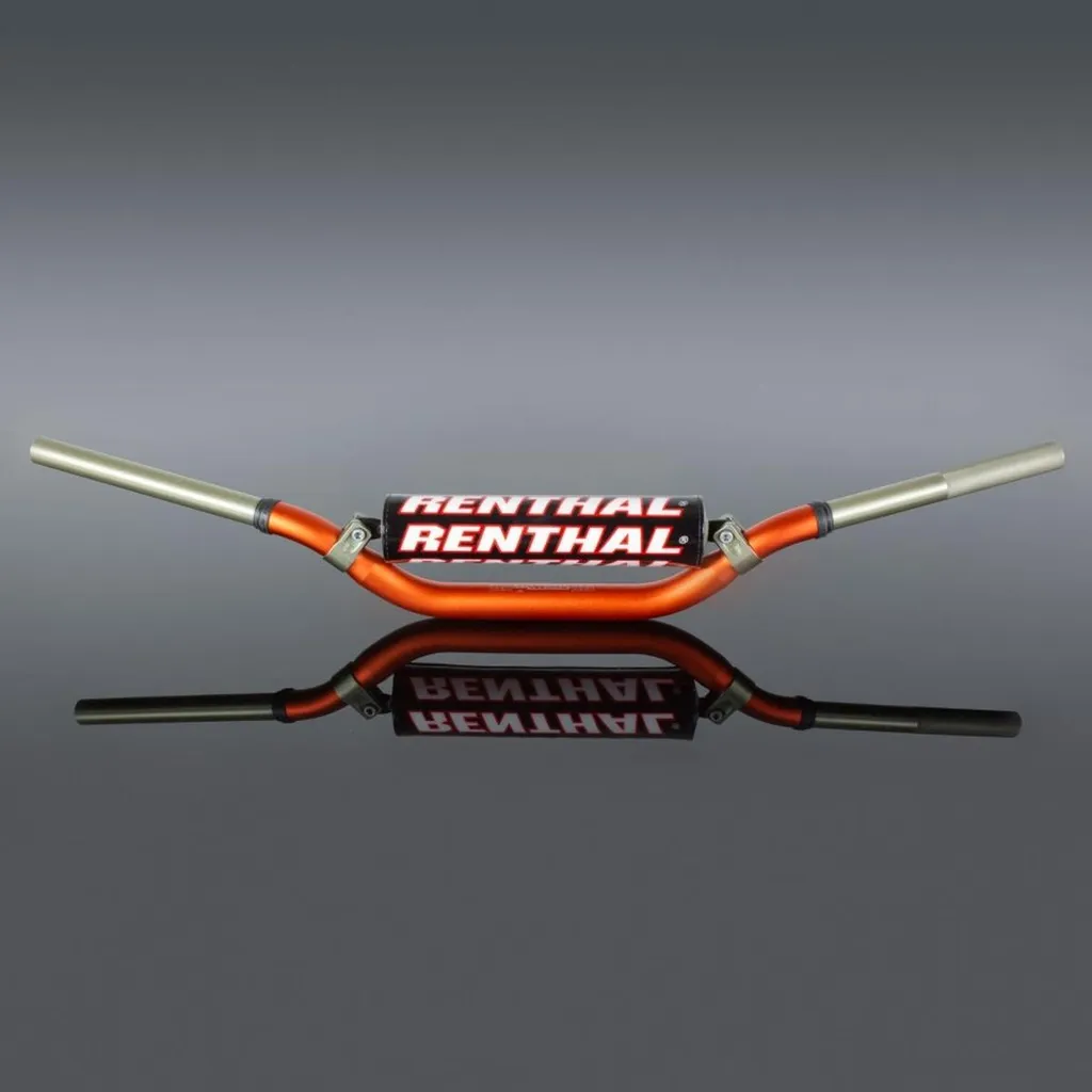 Guidon Twinwall 998 Orange Anti-Vibrations 28,6 mm avec Mousse MX Reed