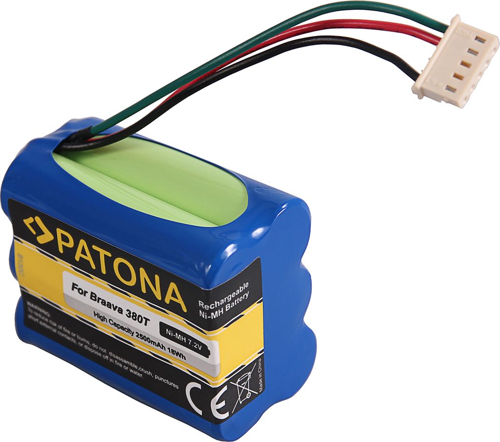 Aku iRobot  Braava 380T/390T 2500mAh 7,2V Obrázek produktu 