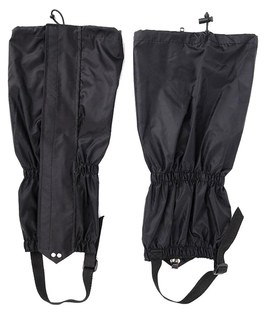 2er-Pack verstellbare Outdoor-Gamaschen für Damen und Herren zum Wandern, Klettern, Skifahren, Jagen, Sandschutz und Schneeschuh-Schutzhüllen