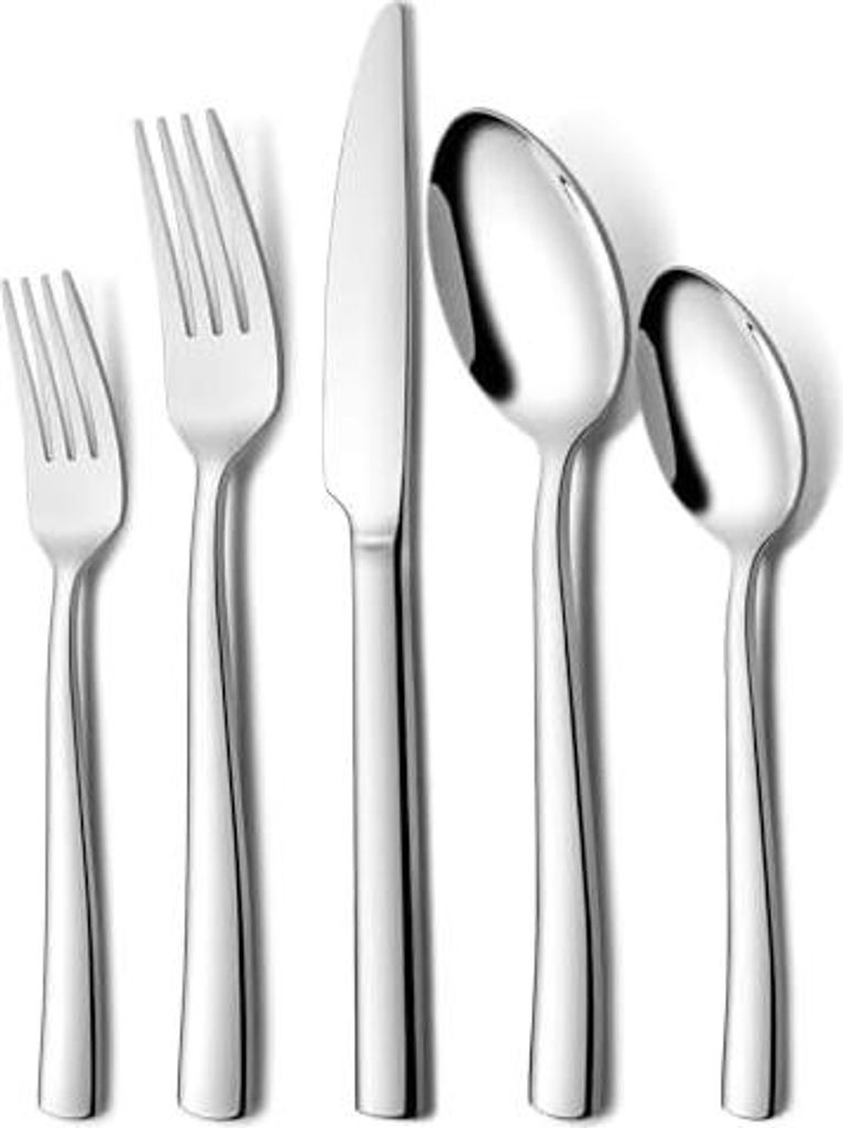 Besteck Set 12 Personen, 60 teilig Edelstahl Besteckset, Essbesteck Set mit Messer Gabel Löffel, Hochwertiges Edelstahlbesteck, Hochglanzpoliert &...