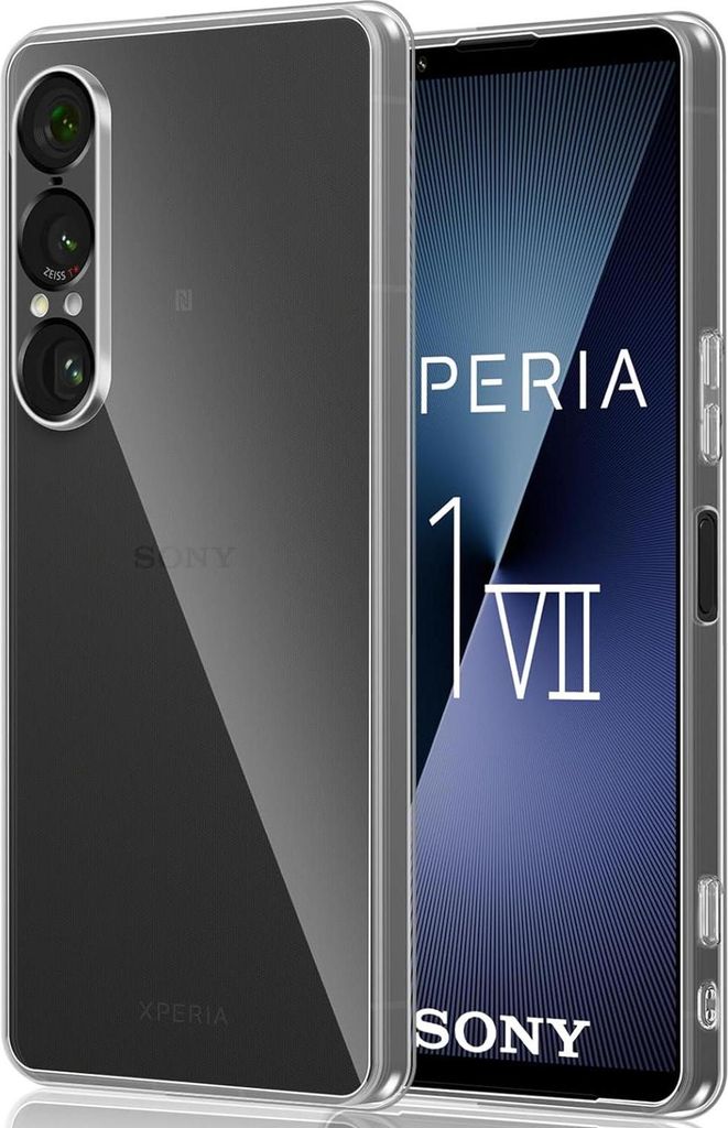 Schutzhülle für Sony Xperia 1 VII Hülle Transparent Slim Cover Clear Case