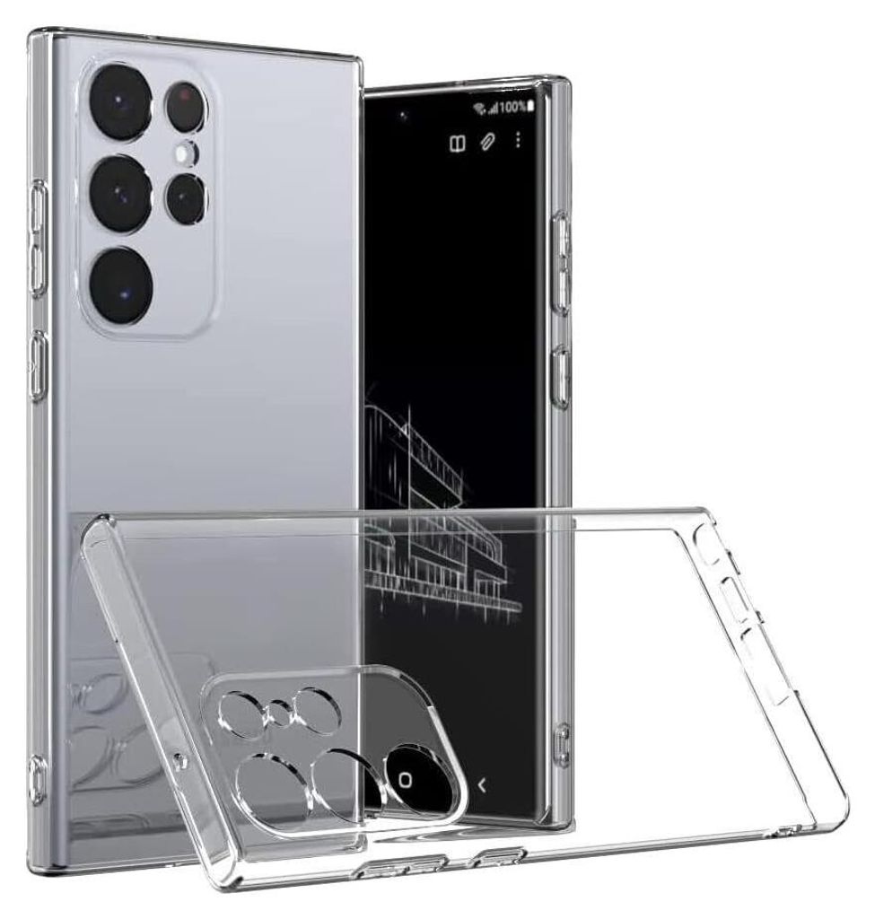 Hülle für Samsung Galaxy S20 Ultra Transparent Silikon Handyhülle Case