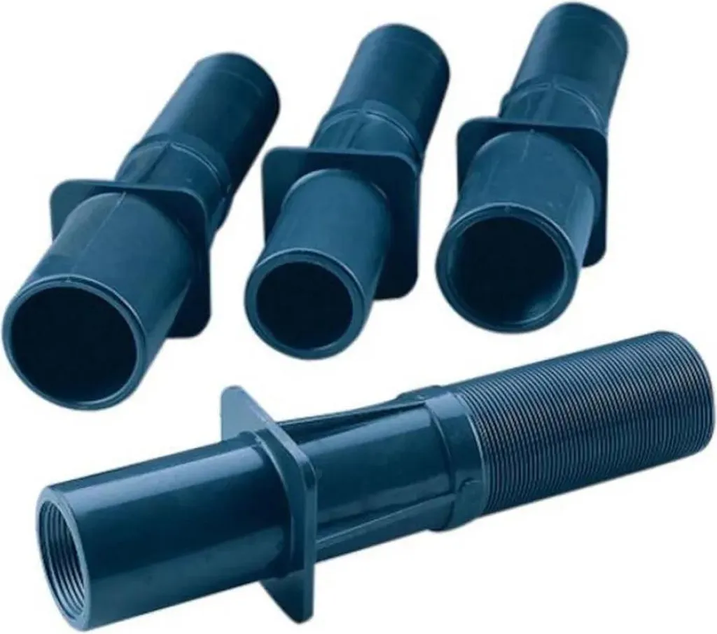Passante a Muro Astralpool 00324 300mm Ø2'' Grigio per Piscine