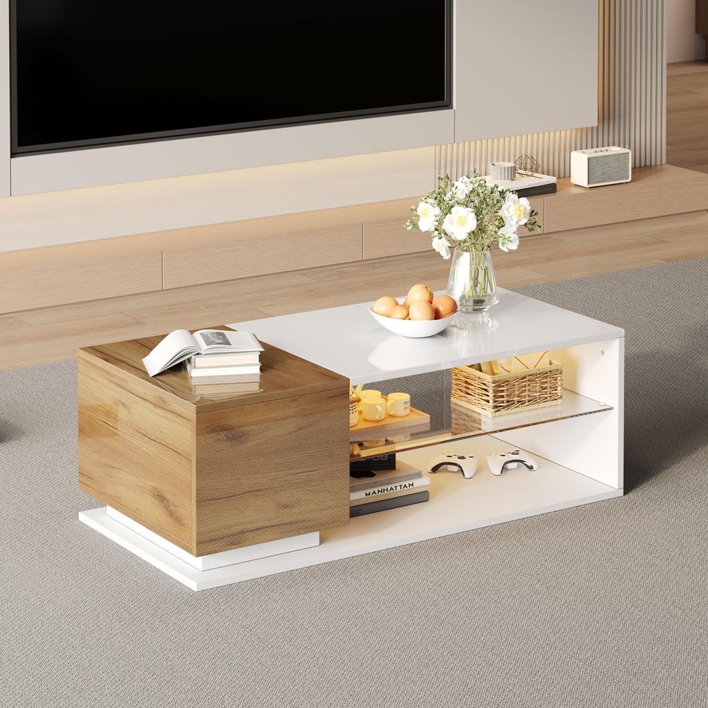 STILVORA 105x50x36cm Couchtisch mit Produktbild 