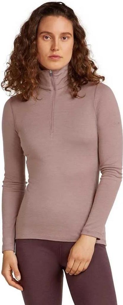 Icebreaker Merino 200 Oasis Langarm-baselayer Lila XS Damen Lila XS