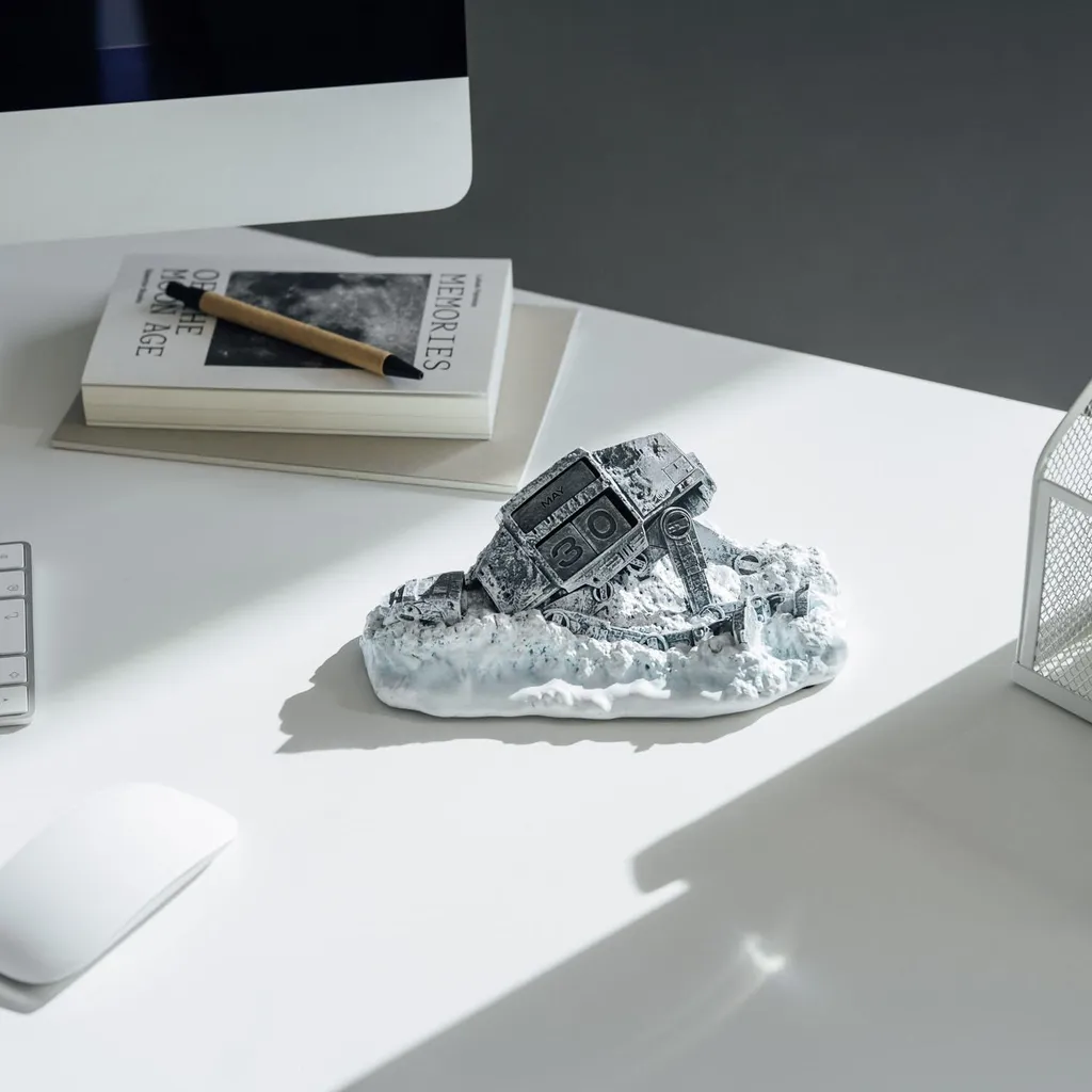 Calendrier 3D Star Wars May the Force be with you - Finition sculptée Premium