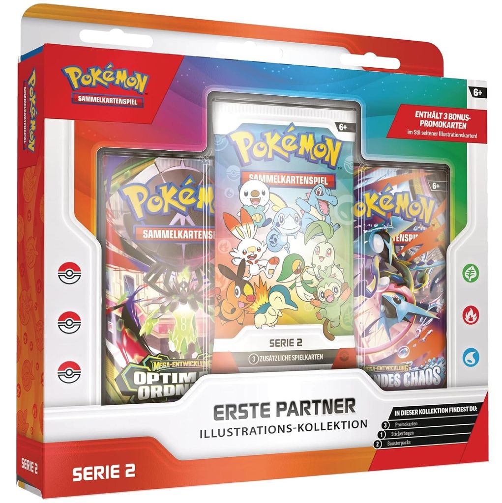 POKÉMON 13978 Erste Partner Kollektion Serie 2 Produktbild 