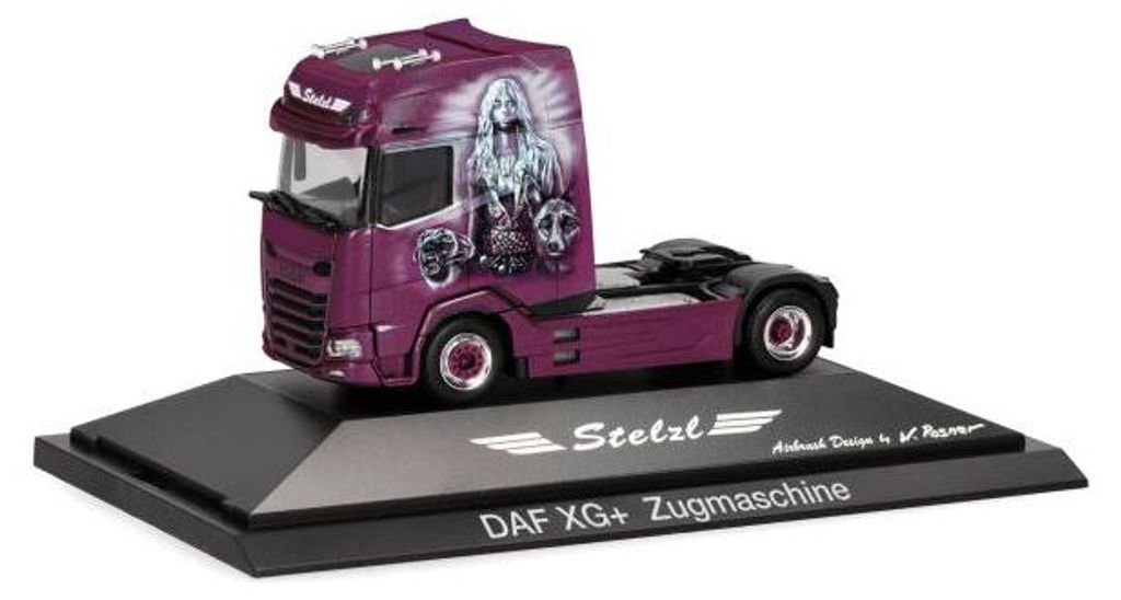 Herpa 111126 - 1/87 DAF XG+ Zugmaschine "Stelzl" PC (RH DS 66) - Neu