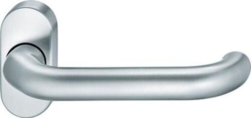 PT-Drückerlochteil,VK9, 06 1146,m.Ros.ov.Alu+9016