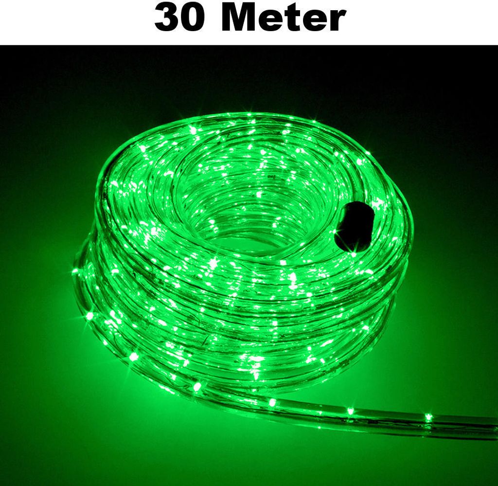 Trade-Shop LED Lichtschlauch Komplett Set mit Zubehör Produktbild 