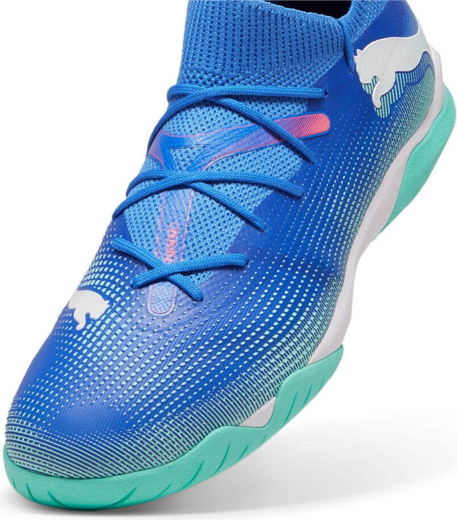 PUMA Future 7 Match IT buty piłkarskie męskie niebieski Zdjęcie produktu 4