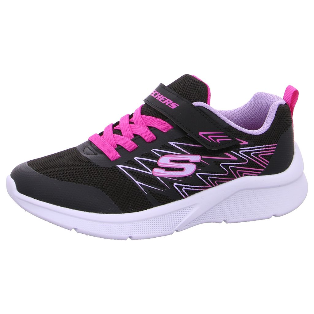 Skechers Microspec Bold Delight Schwarz BLK Größe EU 32 Produktbild 