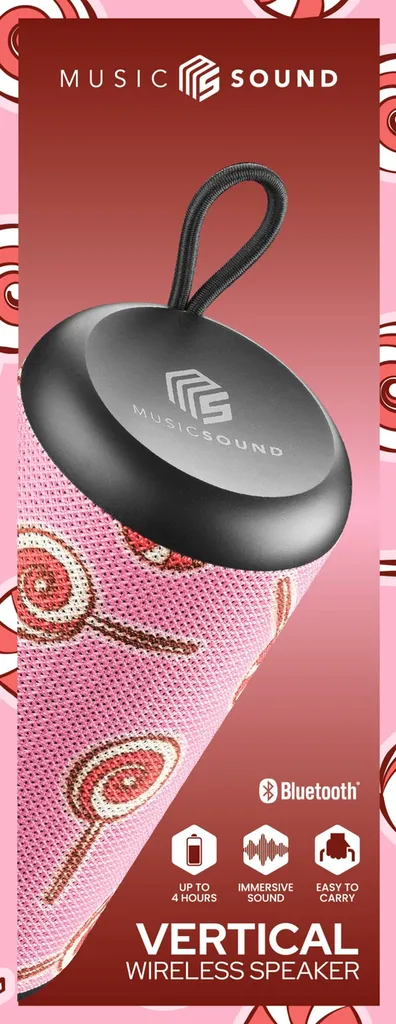 Enceinte compacte rose 5W : la solution audio pour petit espace et voyage