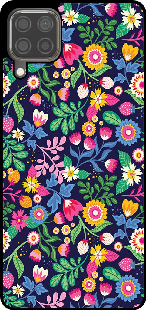 Smartphonica Handytasche Passend für Huawei P40 Lite mit Blumendruck - TPU zurück Abdeckung Fall Blumendesign