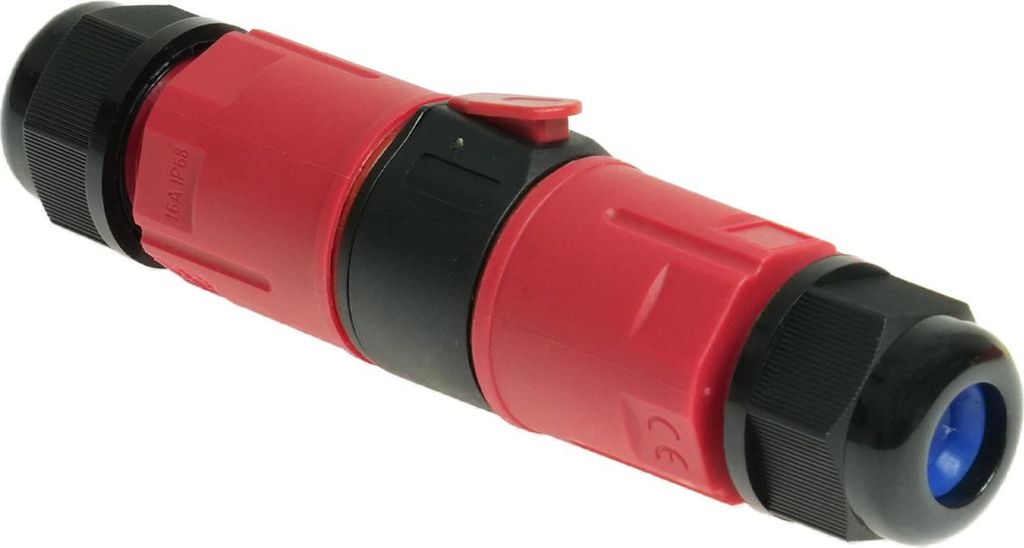 Hermetischer Kabelverbinder ZKH-3BO IP68 schraubenlos 3-polig