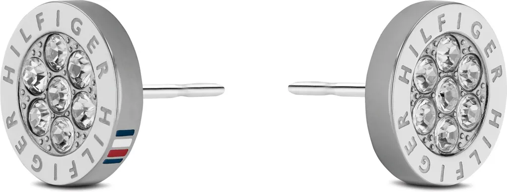 Boucles d'oreilles Hypoallergéniques Tommy Hilfiger 2780565 au Cristal