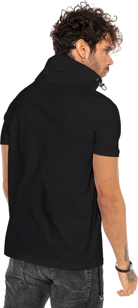 Red Bridge Herren T-Shirt CVW-1 High Collar Schwarz S