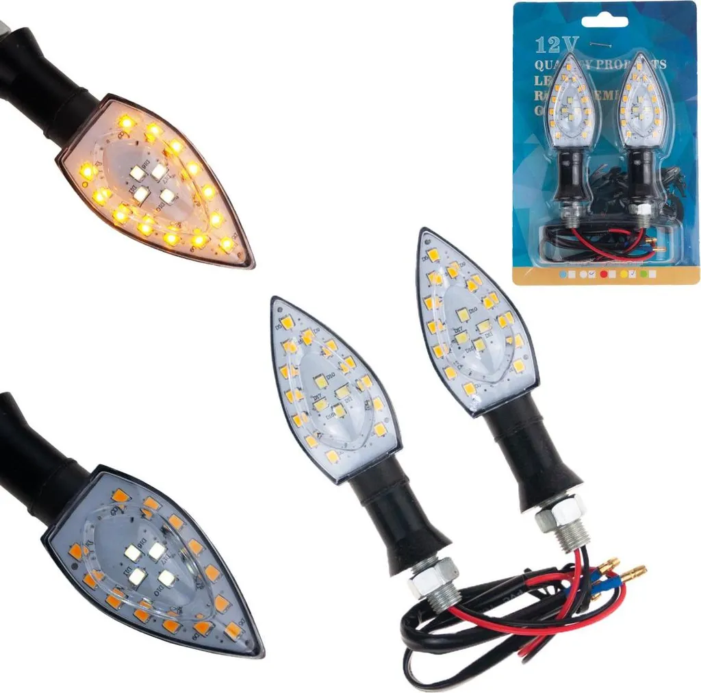 Tg56141 Frecce LED Universali per Scooter e Quad | Alta Visibilità