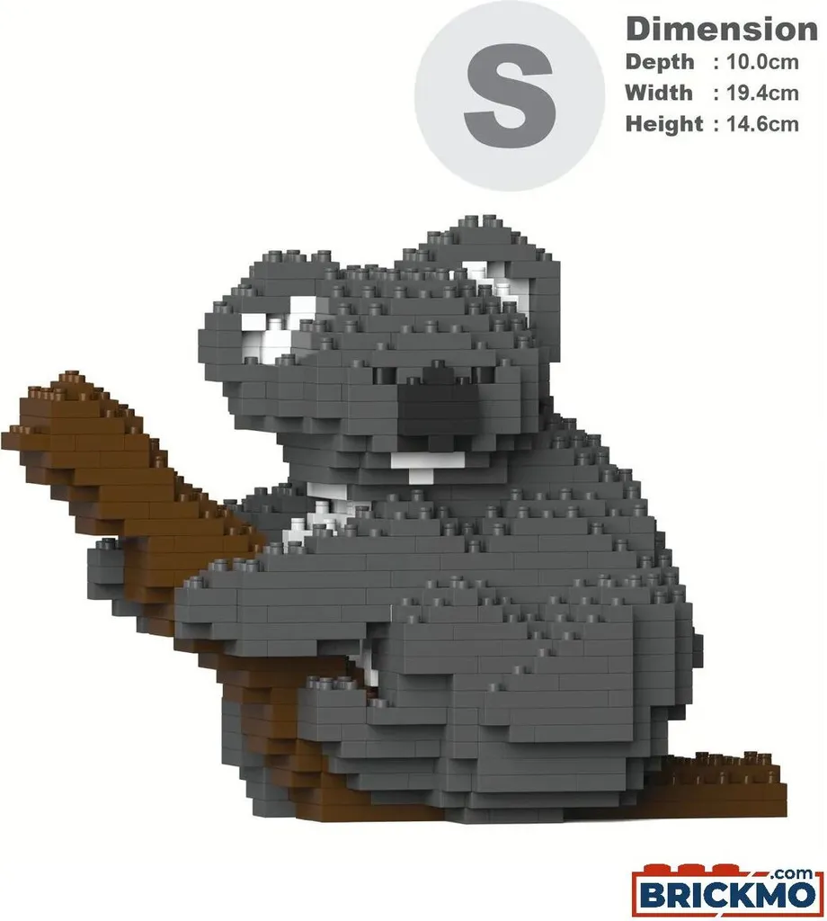 Puzzle 3D Koala JEKCA ST19ML04 en briques autobloquantes pour déco DIY