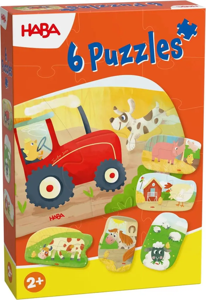 Mon Premier Puzzle Haba Ferme : Apprendre à Assembler sans se Tromper