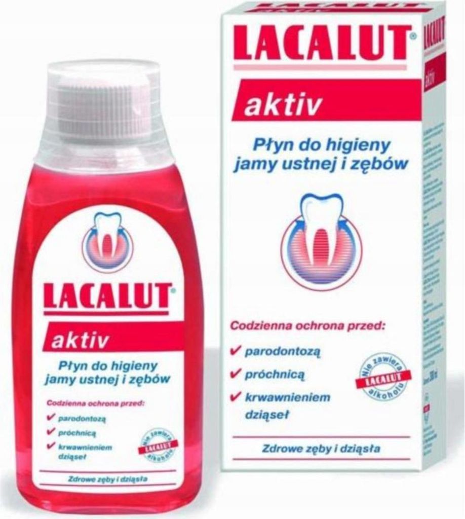 Lacalut Aktiv Mundwasser 300 ml