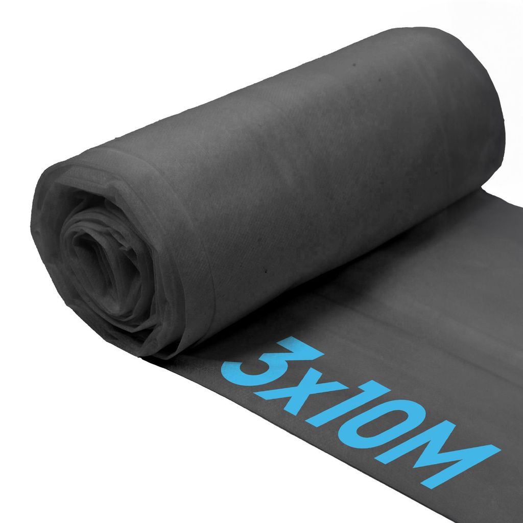 50 g/m² Unkrautvlies – 3 m x 10 m (3 Rollen)
