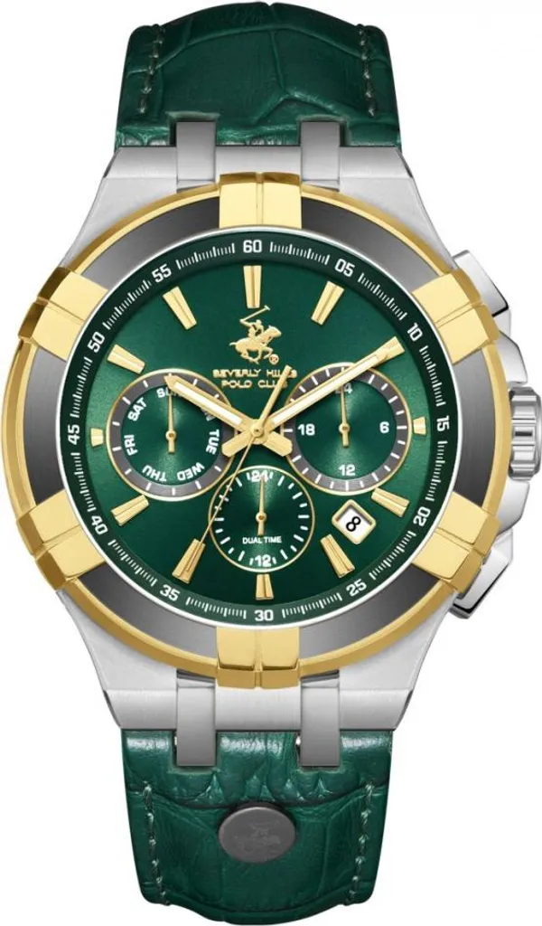 Montre Beverly Hills BP3803X.277 : Cadran Vert et Finition Acier Inox