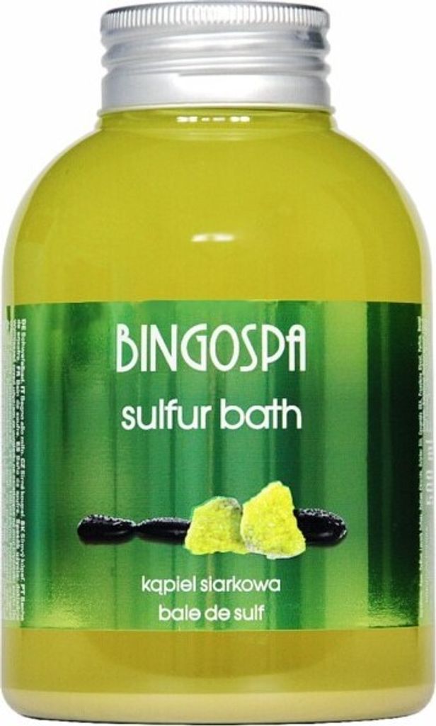 BingoSpa sírny kúpeľ, 500 ml - Wellness sírny kúpeľ pre Obrázok produktu 