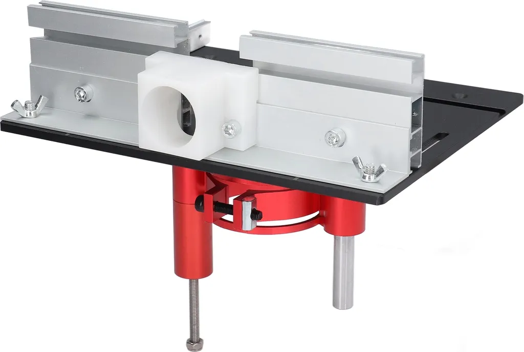 Plaque d'Insertion pour Table de Défonceuse avec Système de Levage