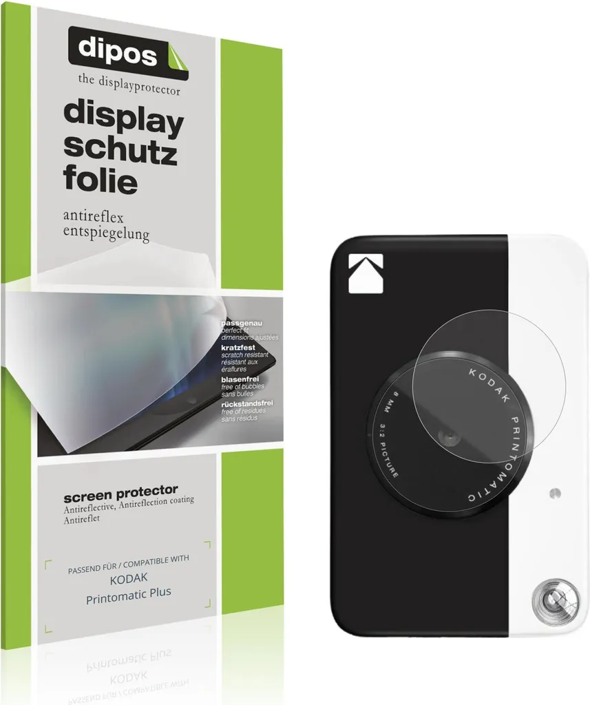 OFFERTA 4x Pellicola Kodak Printomatic Plus - Stop Riflessi e Graffi