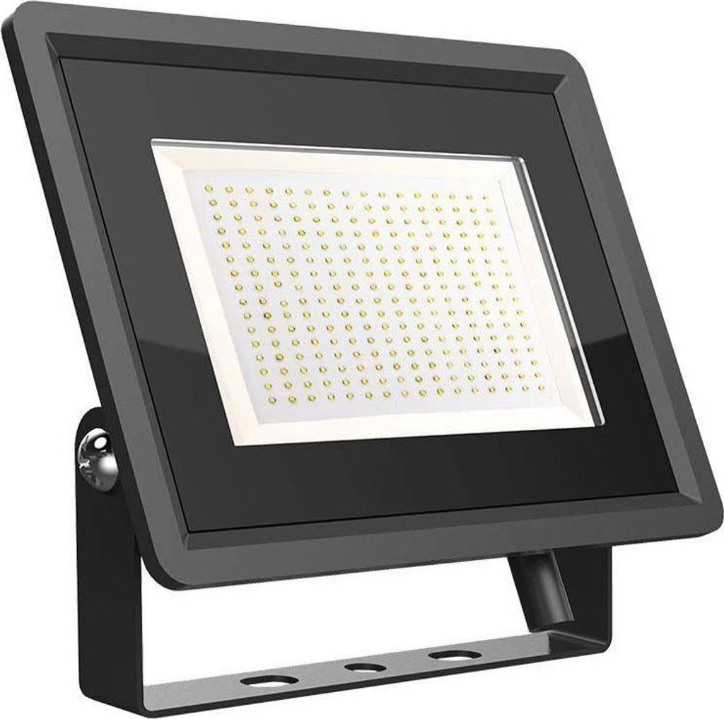 V-TAC 200W LED Halogen Floodlight Black VT-49204 cold 17600lm