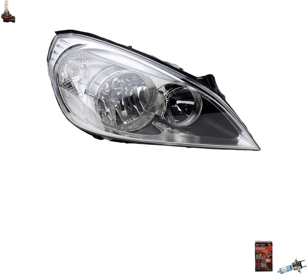 Johns, Scheinwerfer + Osram Night Breaker Laser passend für Volvo S60 V60 Rechts 31299995