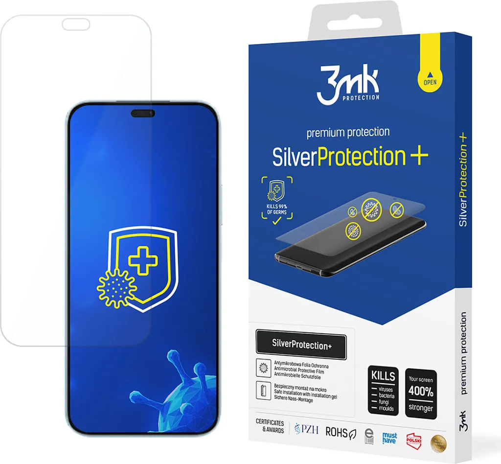 Pellicola 3Mk Silver Protection+ per Honor 200 Lite | Anti-Urto 400%